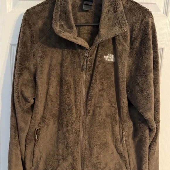 The North Face Tan Fleece Jacket - Picture 1 of 4